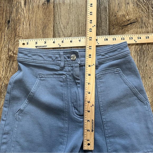 Aritzia Wilfred Free Modern Utility Pant Utility Pants Size 2 Gray Blue Preowned - Picture 3 of 12